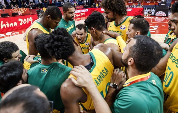 Brazilai šventė įspūdingą pergalę (FIBA nuotr.)