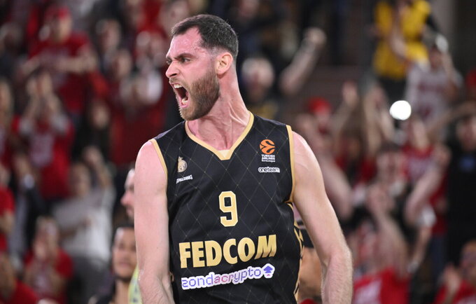 G.Papagiannis paliks Monaką (Scanpix nuotr.)