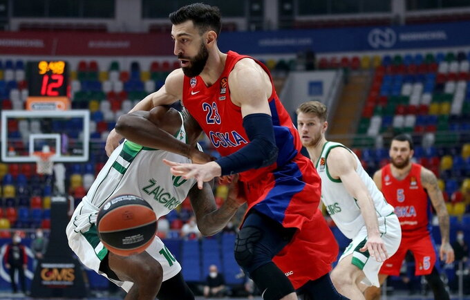 T.Shengelia buvo rezultatyvus (Euroleague.net nuotr.)