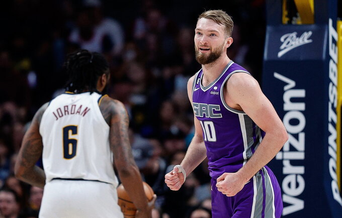 D.Sabonis po ilgosios pertraukos jau ilsėjosi (Scanpix nuotr.)