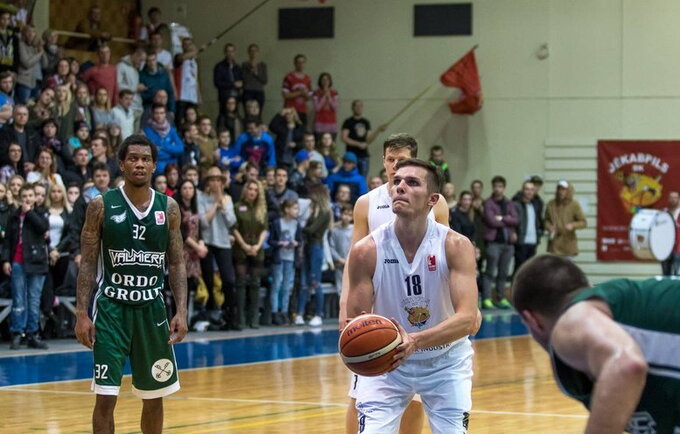 M.Kumpys šauniai žaidžia jam puikiai pažįstamoje Latvijos lygoje
