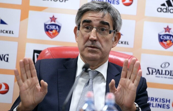 J.Bertomeu kalbėjo ir apie konfliktą su FIBA (Scanpix nuotr.)