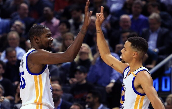 „Warriors“ „Visų žvaigždžių“ mače turės net keturis savo atstovus Scanpix nuotr.)
