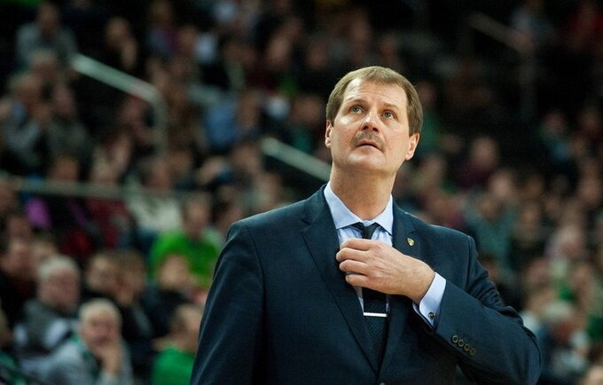 G.Krapikas tikisi, kad jo auklėtiniai garbingai užbaigs sezoną (Fotodiena.lt)