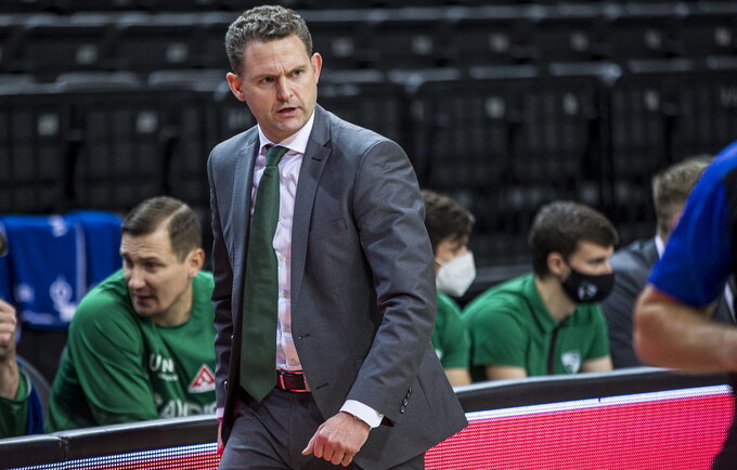 M.Schilleris dalijosi mintimis prieš mačą su CSKA (BNS nuotr.)