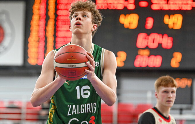 I.Štombergas žaidė įspūdingai( Foto: Alfredas Pliadis)