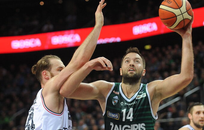 I.Vougioukas įrodinėja, kad yra puikus čempionų pirkinys (Fotodiena.lt)
