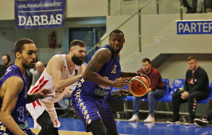 Y.Gatesas džiaugiasi grįžęs į Pasvalio klubą (Foto: Vytautas Mikaitis)