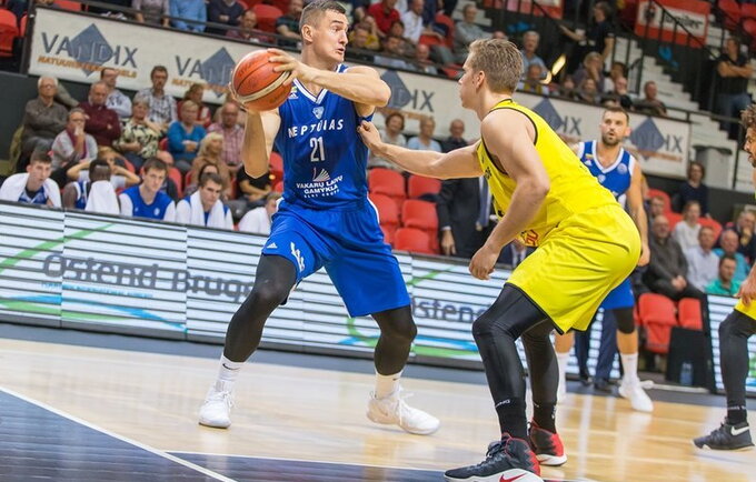 S.Galdikas kalbėjo apie šį „Neptūno“ sezoną (FIBA Europe nuotr.)