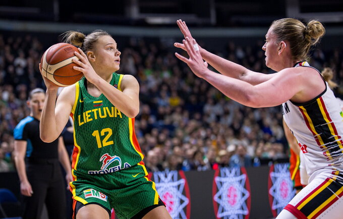 L.Juškaitė vedė lietuves į priekį (R.Lukoševičiaus nuotr.)