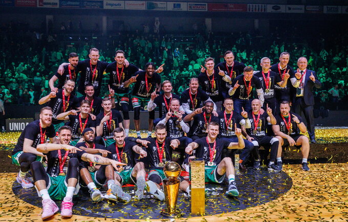 Žalgiriečiai apgynė titulą (BNS nuotr.)