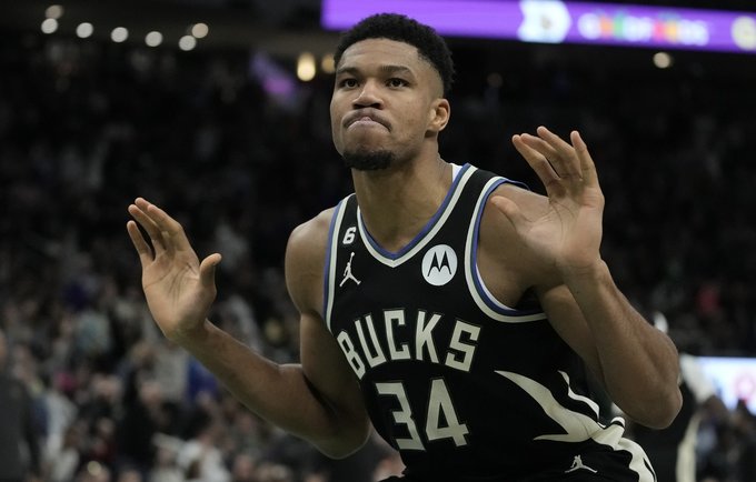 G.Antetokounmpo tapo „Shaqtin' A Fool“ savaitės MVP (Scanpix nuotr.)