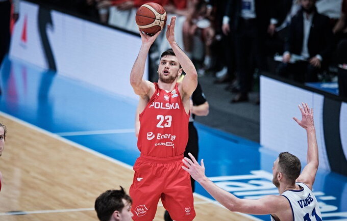 M.Michalakas vedė lenkus į pergalę (FIBA nuotr.)