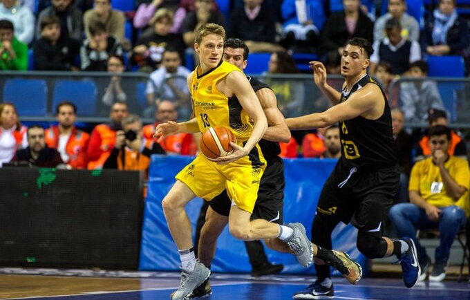 M.Grigonis įmetė 3 taškus