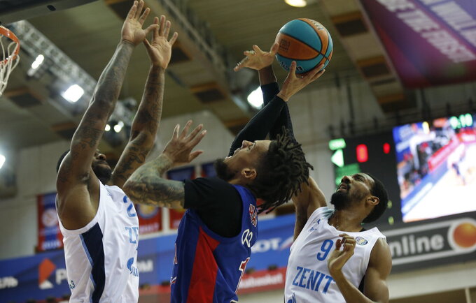 D.Hackettas buvo sunkiai sulaikomas (Vtb-league.com nuotr.)