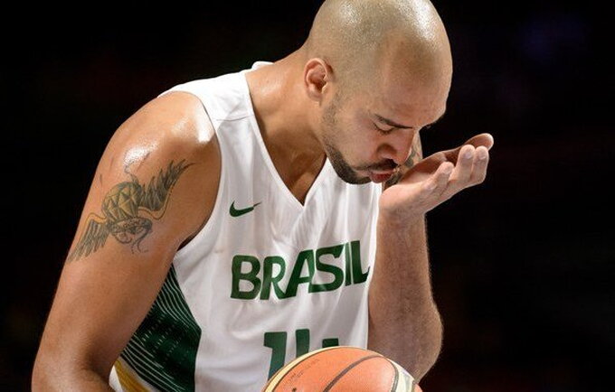 Brazilijos rinktinė turės pakovoti dėl vietos kitų metų olimpiadoje (Scanpix nuotr.)