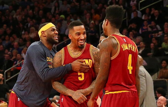 J.R.Smithas tapo gražiausio NBA dienos epizodo autoriumi (Scanpix nuotr.)