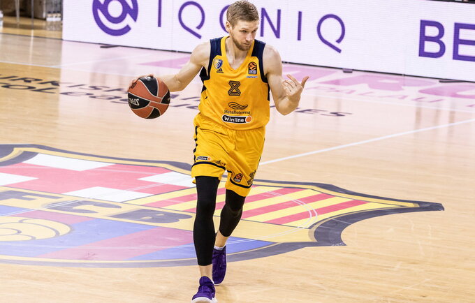 V.Zaicevas toliau žais Eurolygoje (Scanpix nuotr.)