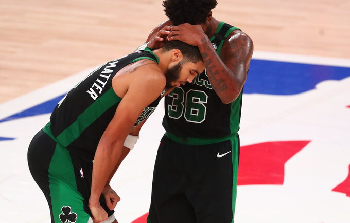 „Celtics“ turėjo du lyderius (Scanpix nuotr.)