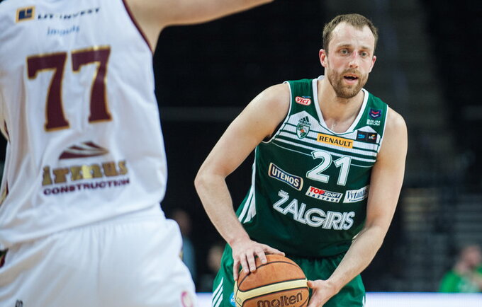 A.Milaknis pataikė 3 tritaškius iš 8 bandymų (Fotodiena.lt)