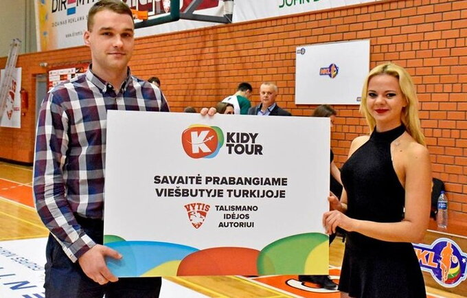 Konkurso laimėtojas gavo vertingą prizą
