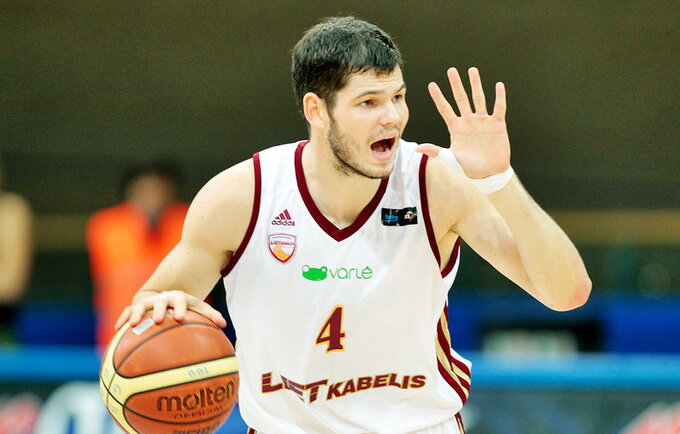 V.Čižauskas žaidė naudingai (Foto: Augustas Didžgalvis)