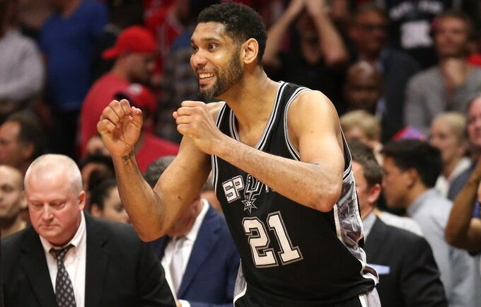 T.Duncanas NBA žaidžia jau ilgus metus (Scanpix nuotr.)