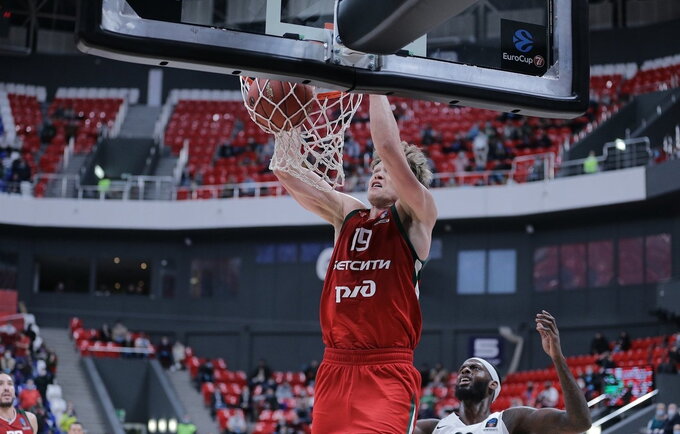 M.Kuzminskas tapo geriausiu turo žaidėju (Euroleague.net)