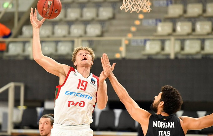 Lietuviai buvo vienodai efektyvūs (Euroleague.net)