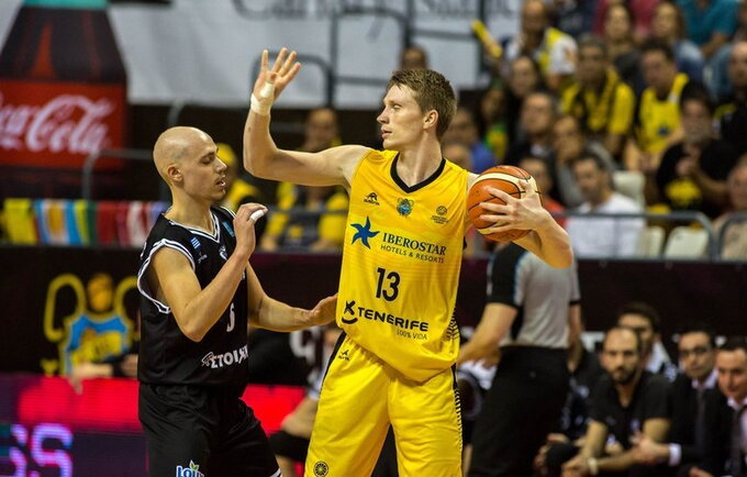 M.Grigonis žaidė tik 8 minutes