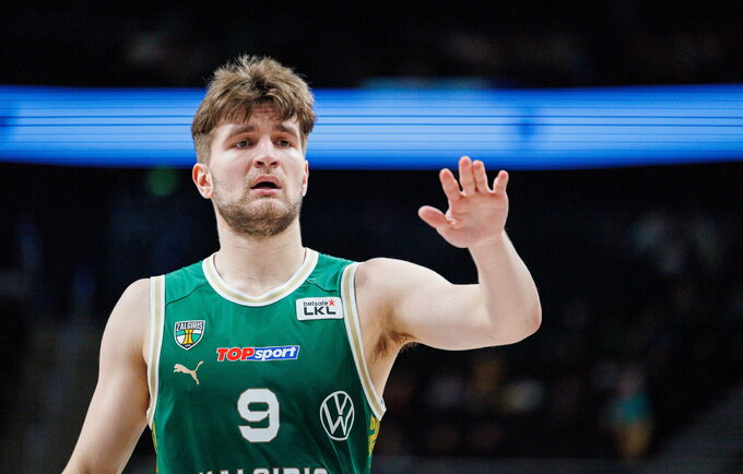 D.Giedraitis žais rinktinėje (BNS nuotr.)