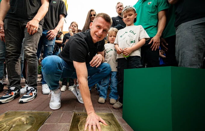 A.Butkevičius paliko delno įspaudą (Žalgirio nuotr.)