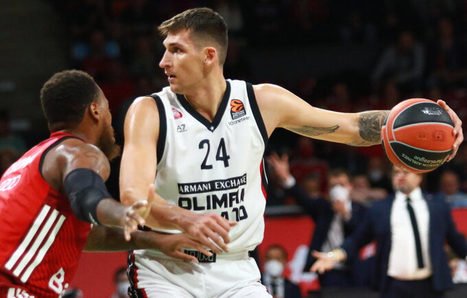 K.Mitoglou vis dar suspenduotas (Scanpix nuotr.)