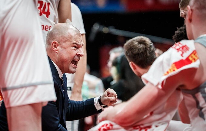 M.Tayloras didžiavosi auklėtiniais (FIBA nuotr.)