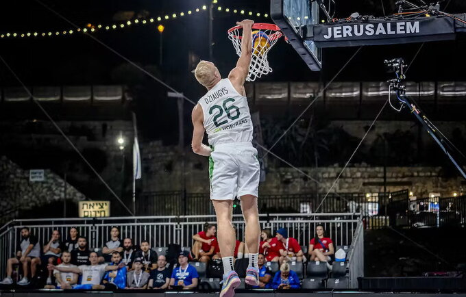 Lietuviai prasileido lemiamą metimą (FIBA nuotr.)