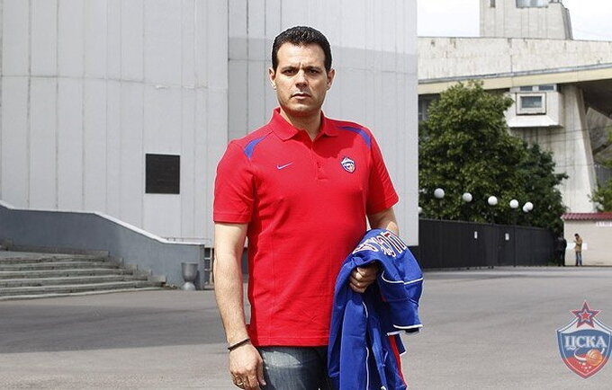 D.Itoudis tikisi sunkios kovos (CSKAbasket.com nuotr.)