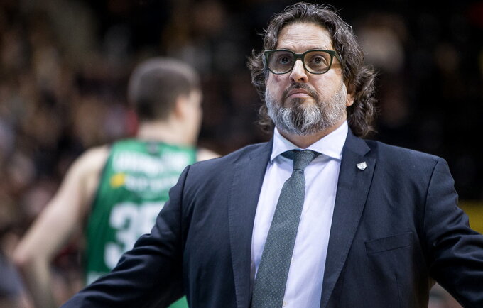 A.Trinchieri mėgavosi atmosfera Šiauliuose („Betsafe-LKL“ nuotr.)