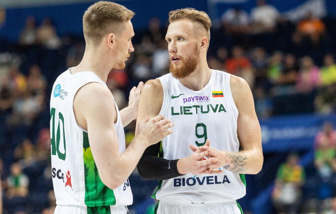 I.Brazdeikis laukia akistatos su slovėnais (BNS nuotr.)