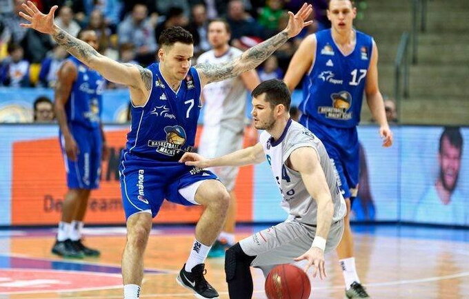 V.Čižauskas žaidė aštuonias minutes (Facebook nuotr.)