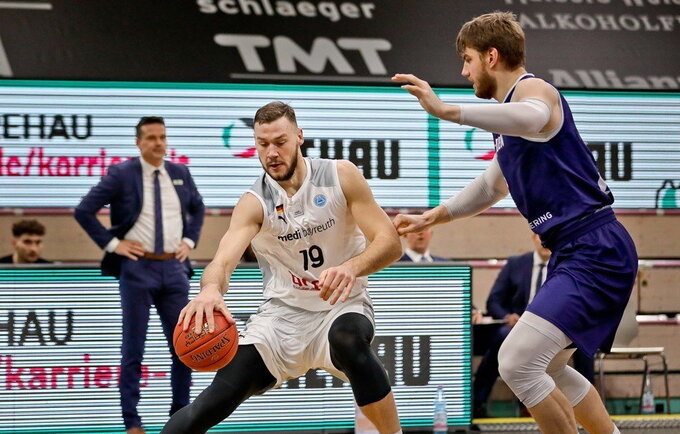 M.Sajaus ekipa gavo skaudų niuksą (FIBA Europe nuotr.)