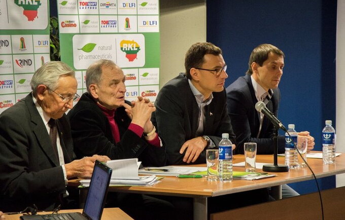 RKL vadovai ilgai diskutavo dėl dvigubos licencijos (L.Matulio nuotr.)