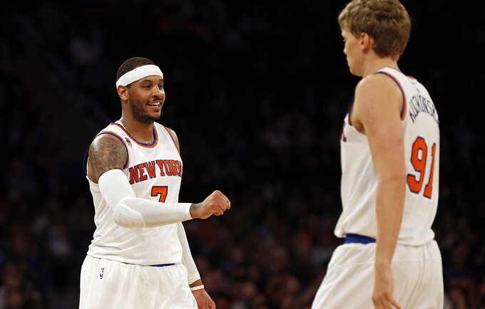 „Knicks“ komanda dalyvaus virtualiame sezone (Scanpix nuotr.)
