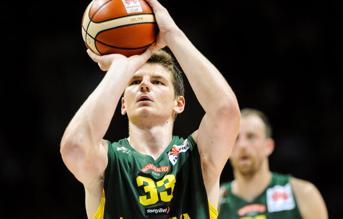 A.Gudaitis taps trečiuoju, paliksiančiu rinktinę? (Fotodiena.lt)