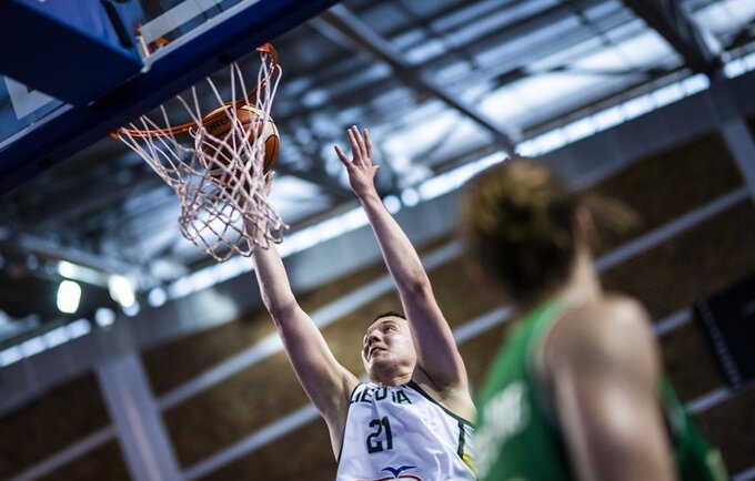 E.Venskus buvo vienas pergalės kalvių (FIBA nuotr.)