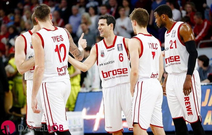 „Brose Baskets“ stengsis nutraukti dvi nemalonias serijas