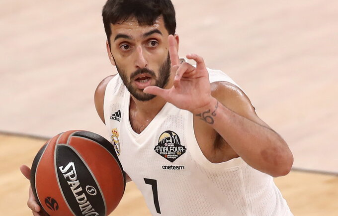 F.Campazzo išgyvena karjeros piką (Scanpix nuotr.)