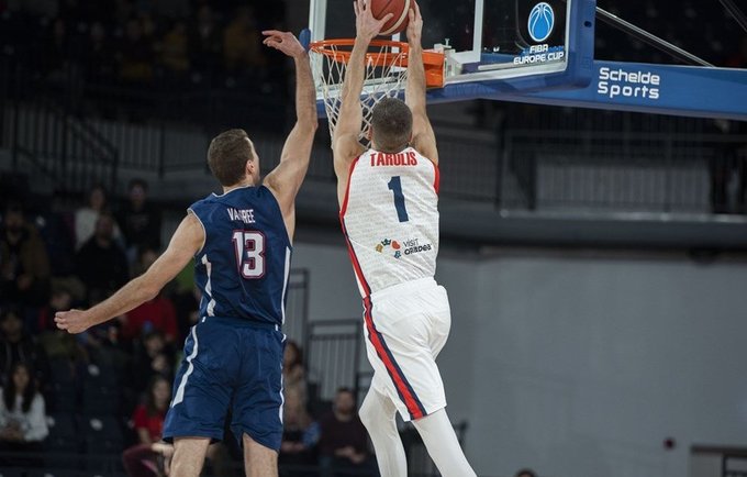 D.Tarolio ekipa prispausta prie sienos (FIBA Europe nuotr.)