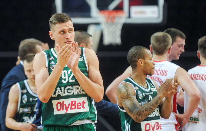 Žalgiriečiai pusfinalio seriją pabaigė anksti (Fotodiena.lt)