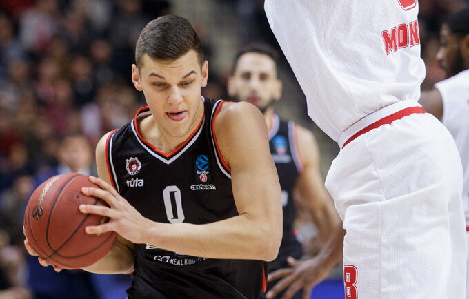 D.Sirvydis pataikė sudėtingą metimą sulig sirena (BNS nuotr.)