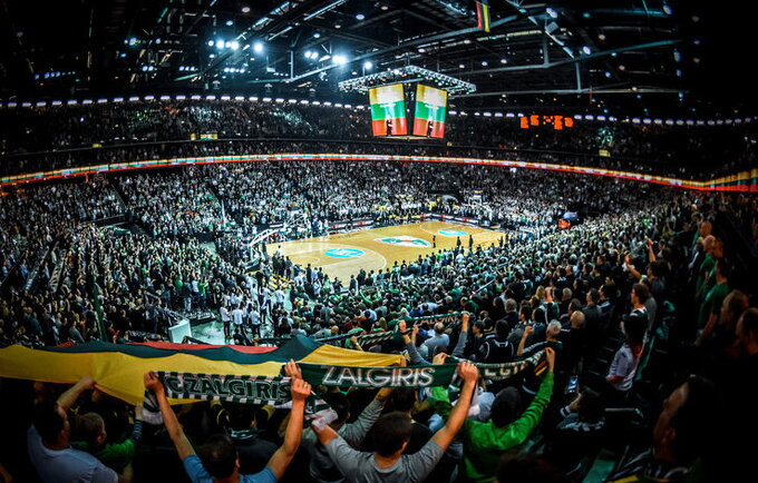 „Žalgirio“ arena šį sezoną pagal lankomumą buvo nepralenkiama (Josvydas Elinskas, Fotodiena.lt)